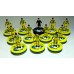 Subbuteo Andrew Table Soccer Maccabi Tel Aviv 2023-24 on WSB Professional bases